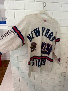 Vintage 90s New York Giants Championship Long Gone Tee Shirt